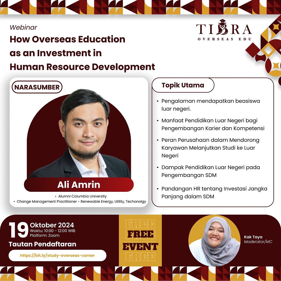 OLD --- How Overseas Education as an investment in human resources development