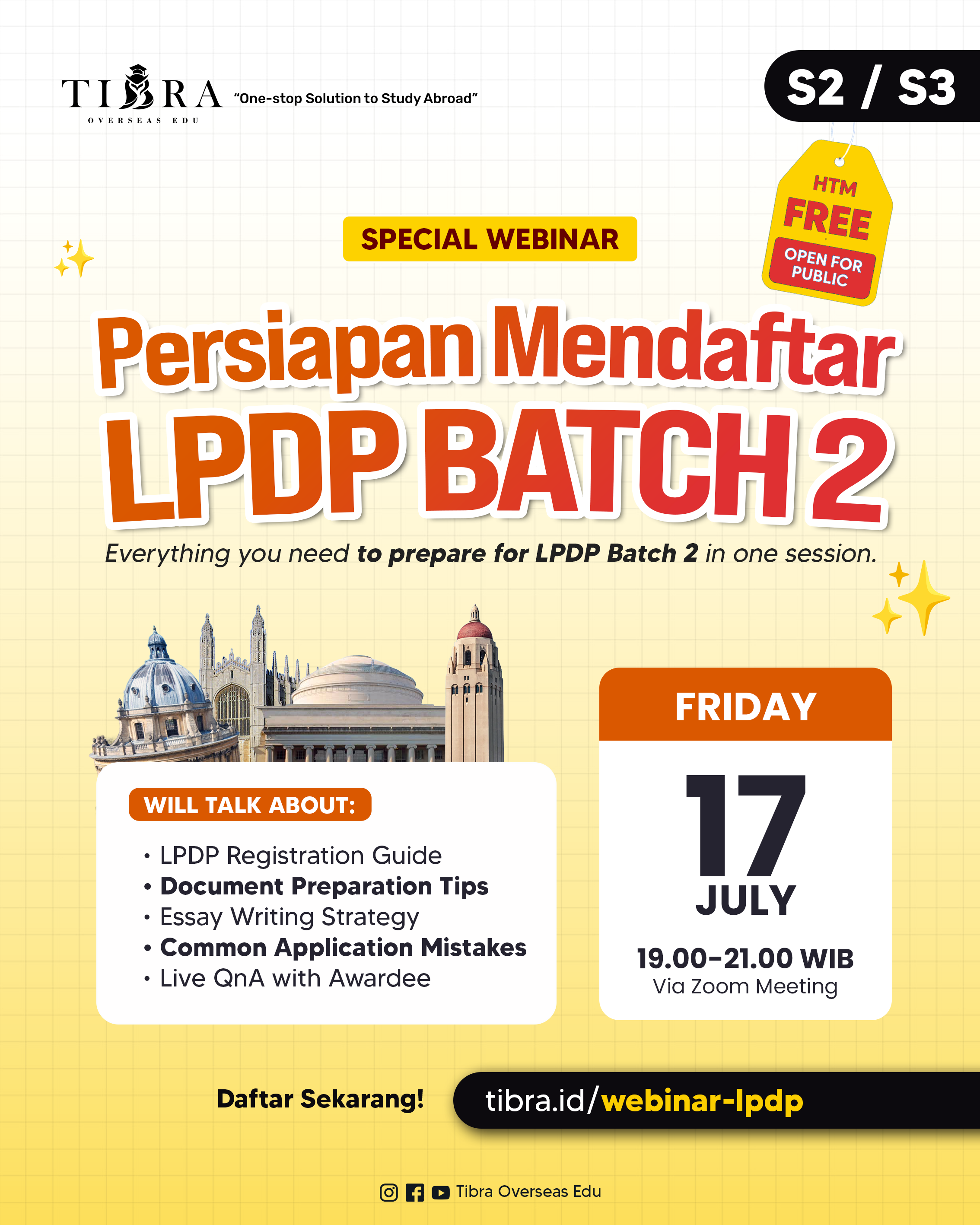 Persiapan Mendaftar LPDP Batch 2
